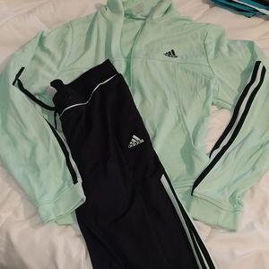 Adidas Mint Jacket and Pants